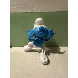 Burger King Smurfs The Lost Village, Clumsy Smurf 2016 Kid's Meal Toy For Kids